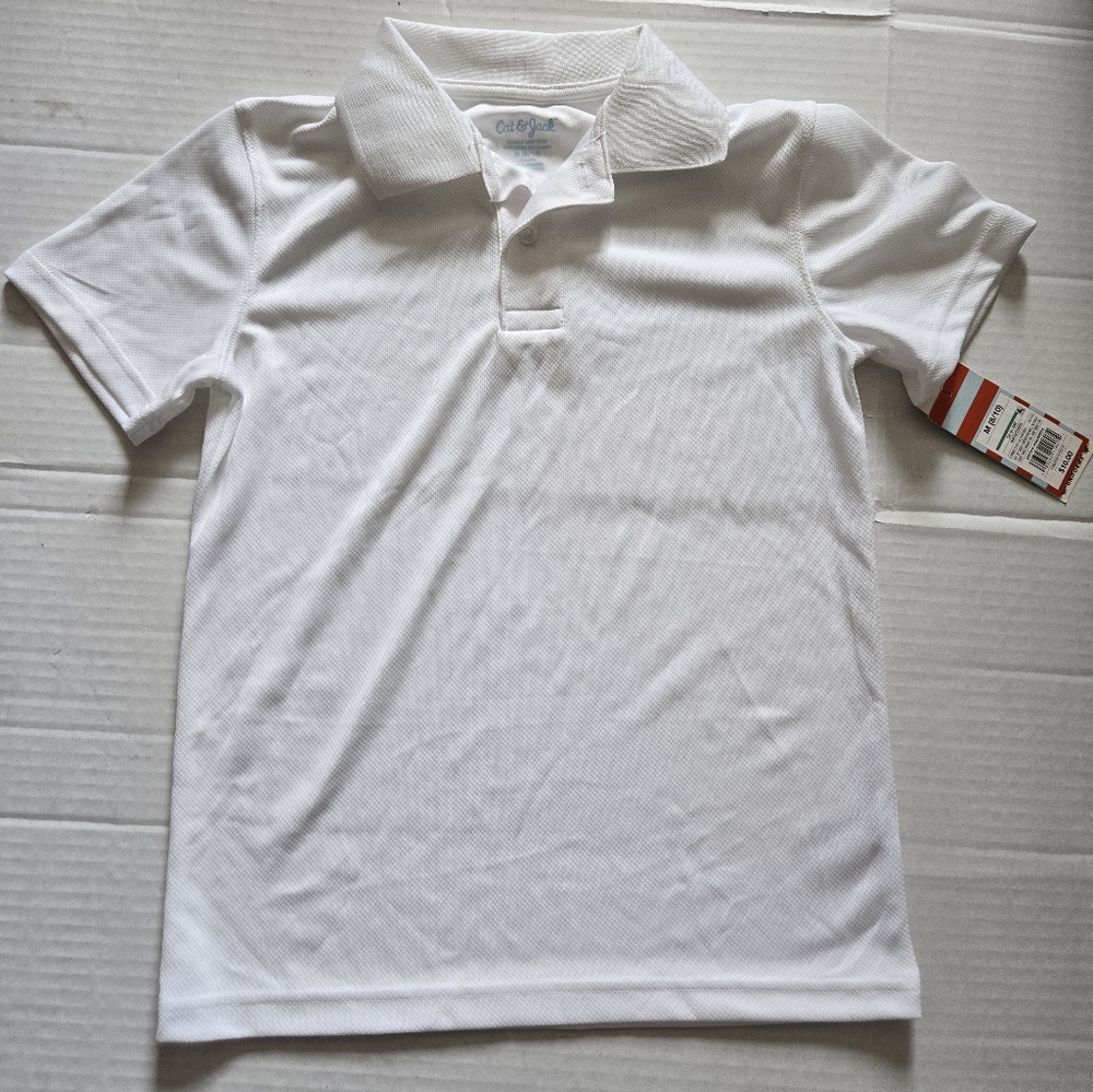 Cat & Jack White School Uniform Size Medium (8 / 10) 2017